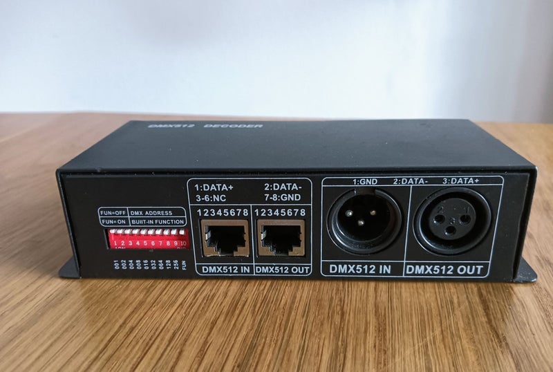 DMX 512 DECODER Carousel 2