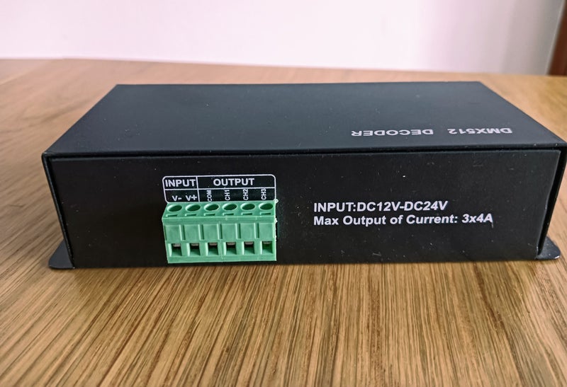 DMX 512 DECODER Carousel 3