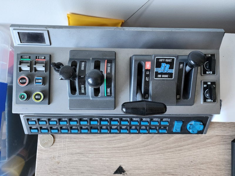 Rail Driver train simulator controller Carousel 2
