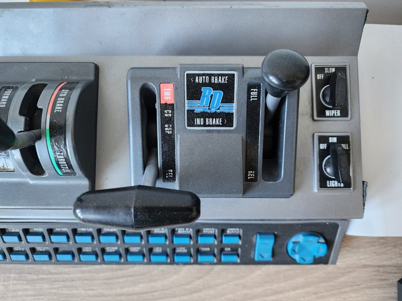 Rail Driver train simulator controller Carousel 4