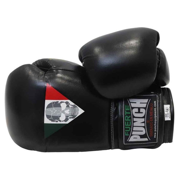 PUNCH Boxing Gloves [Mexican] LUCKY 13 BLACK/12oz Carousel 1