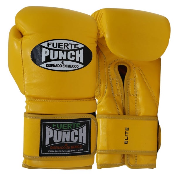 PUNCH Boxing Gloves [Mexican] ELITE 16oz/YELLOW Carousel 9