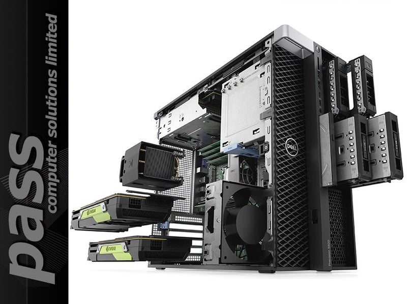 Dell Precision 5820 - Xeon W-2225 4.1GHz, Quadro RTX 5000, 64GB, 512GB NVMe SSD Carousel 3