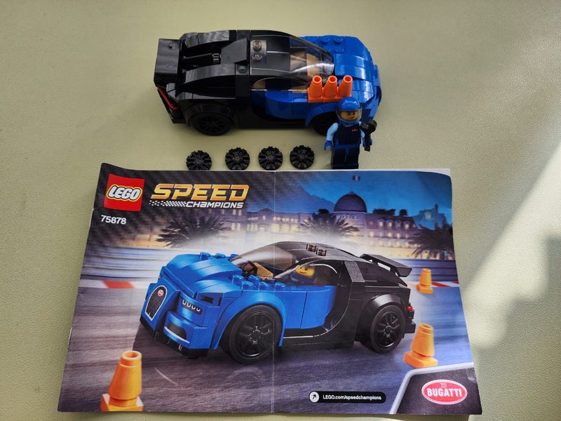 Lego 75878 Bugatti speed champions Carousel 1