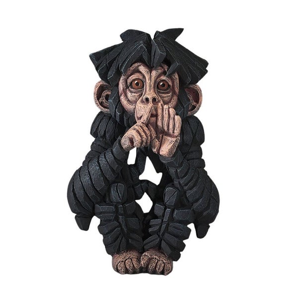 Edge Sculpture - Baby Chimp Speak No Evil Figure Carousel 1
