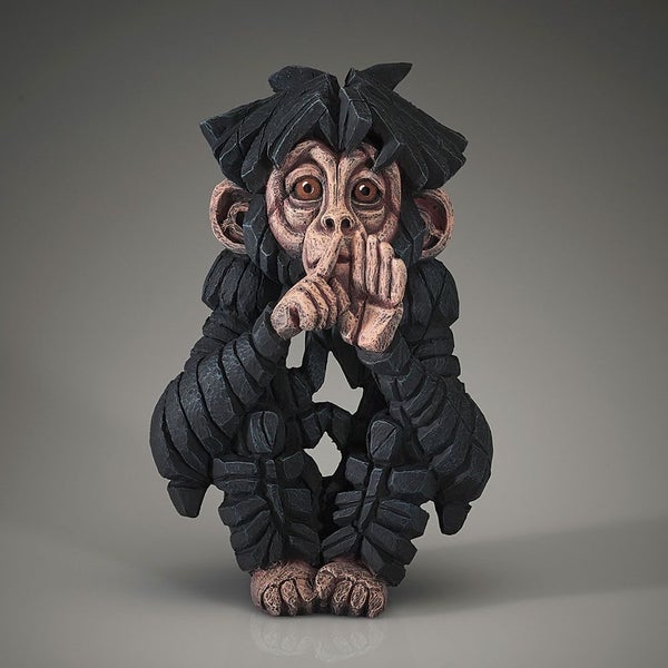 Edge Sculpture - Baby Chimp Speak No Evil Figure Carousel 2