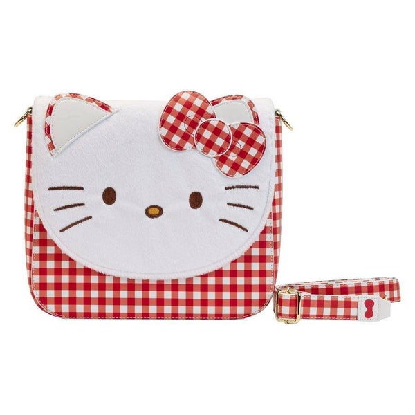 Loungefly Hello Kitty - Gingham Crossbody Carousel 1