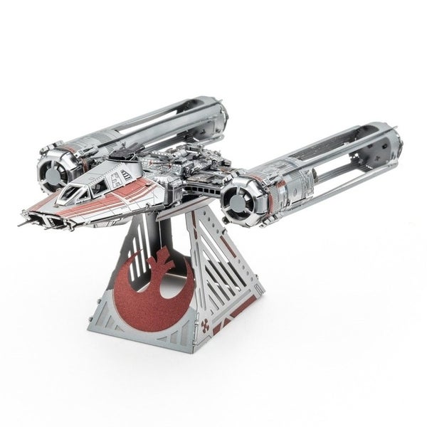 Metal Earth - 3D Metal Model Kit - Star Wars - Zorii?s Y-Wing Fighter Carousel 1