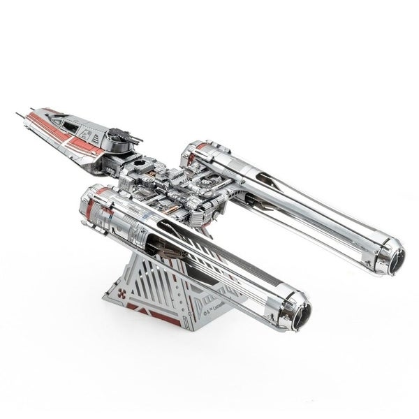 Metal Earth - 3D Metal Model Kit - Star Wars - Zorii?s Y-Wing Fighter Carousel 2