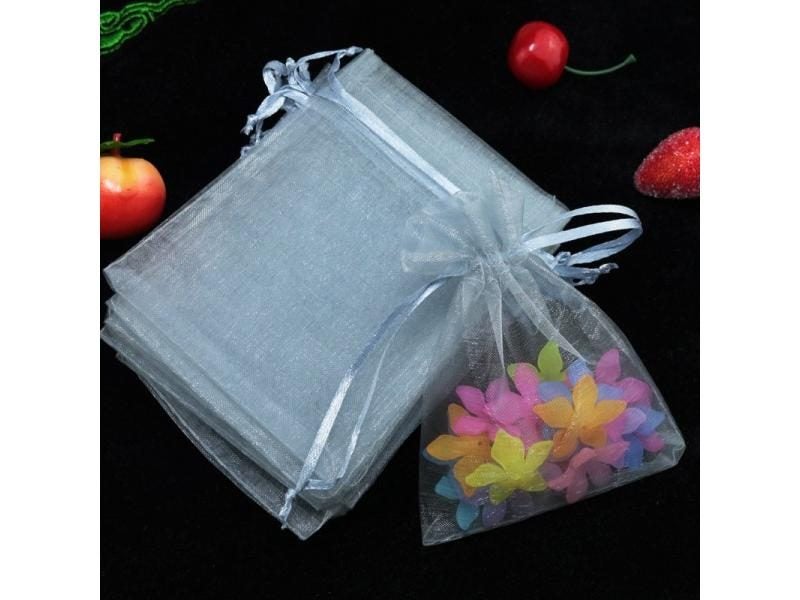 10pcs/lot (9 Sizes) Organza Gift Bag Jewelry Packaging Bag Wedding Party Carousel 1