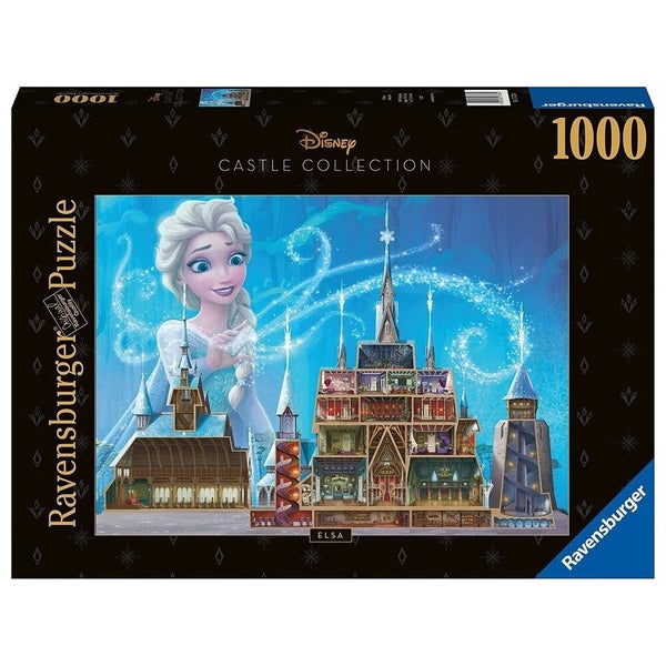 Ravensburger Puzzle 1000pc - Disney Castles - Elsa Carousel 1