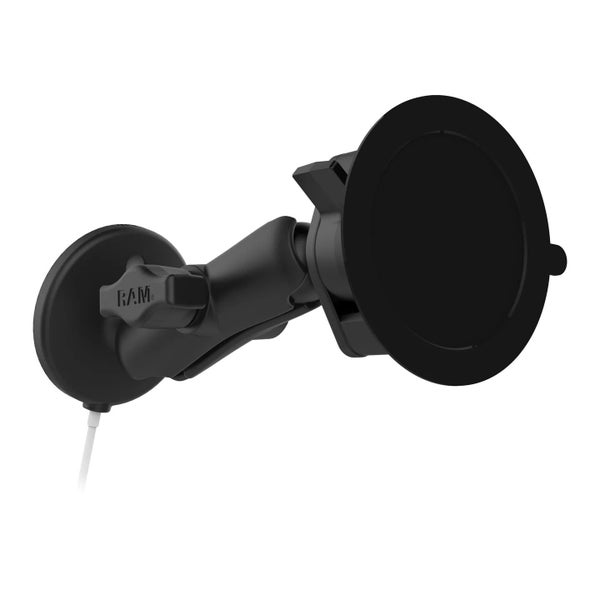 RAM-B-166-AP-MAGU :: RAM Twist-Lock Suction Cup Mount For Apple 15W MagSafe Carousel 2