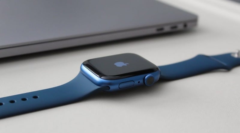 Apple Watch Blue Series 7 45mm GPS Carousel 1