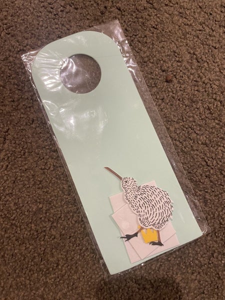 Make Your Own Kiwi Foam Door Hanger Carousel 1