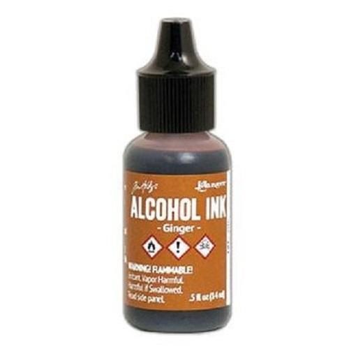 Ranger Ink Tim Holtz Alcohol Ink .5oz Ginger Carousel 1