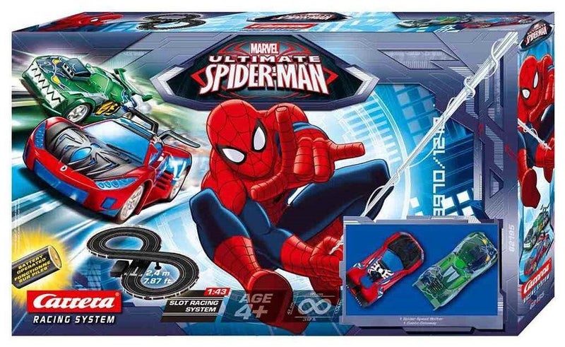 Carrera: GO!!! Slot Car Spider-Man Set Carousel 1