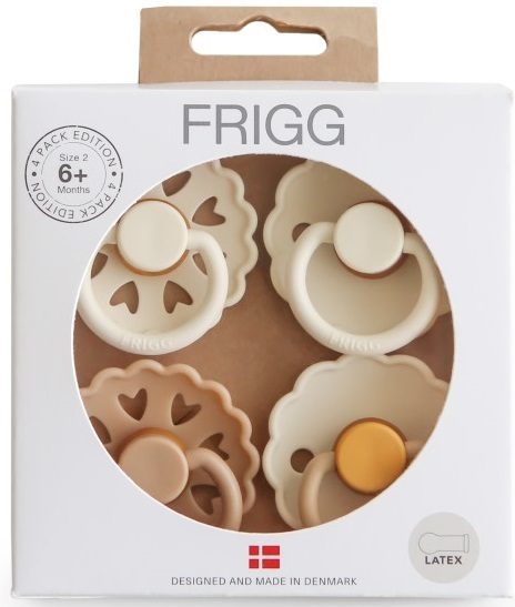 Frigg: Latex Pacifiers 4 Pack - Snowflake Dream (6-18 months) Carousel 2