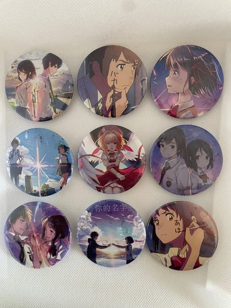 Anime Badges Gloss Finish - Lot #12 Carousel 1