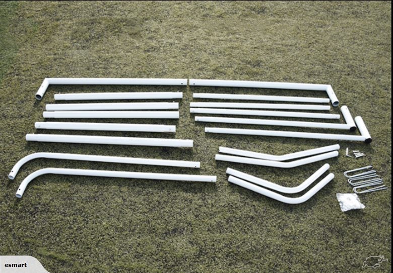 Heavy Duty 3m*2m Soccer Football Goal With Net Carousel 5