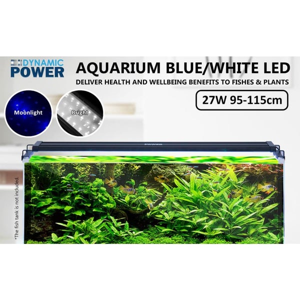 Dynamic Power 27w Aquarium Blue White Led Light for Tank 95-115cm Carousel 2