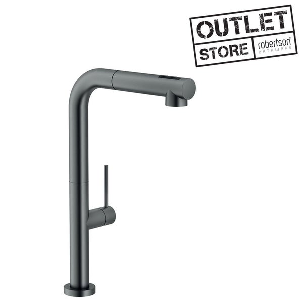 POP KITCHEN MIXER WITH PULL OUT SPRAY LONDON GREY Carousel 1