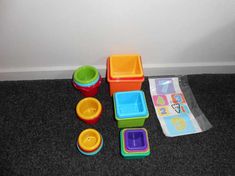 Sort and stack blocks playsets Carousel 1