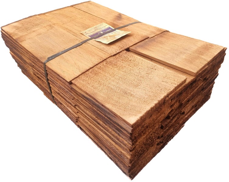 CEDAR SHINGLES NO 1 BLUE LABLE - H3.2 TREATED - One Bundle Covers 2.3m2 Carousel 1