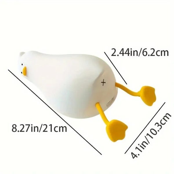 Cute Duckling Silicone Touch Night Light - bobsbits Carousel 5