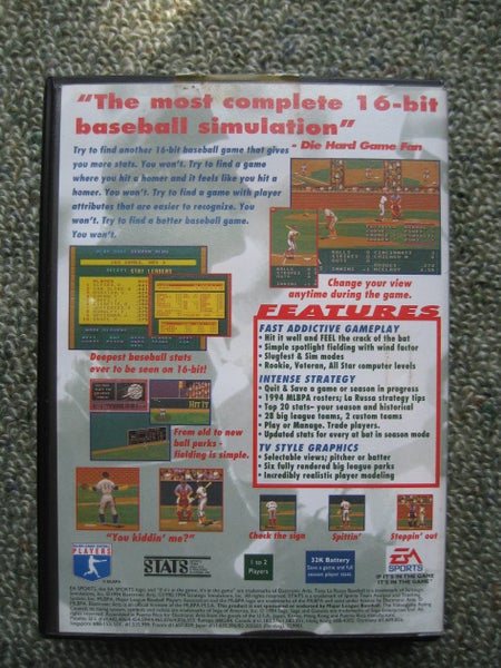 Sega Mega Drive - La Russa Baseball 95 Carousel 3