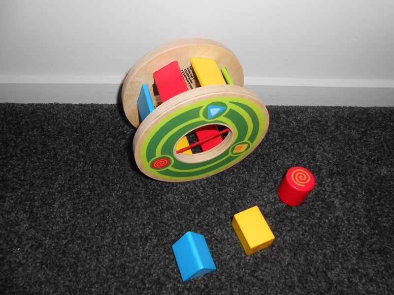 Wooden shape sorter set Carousel 1