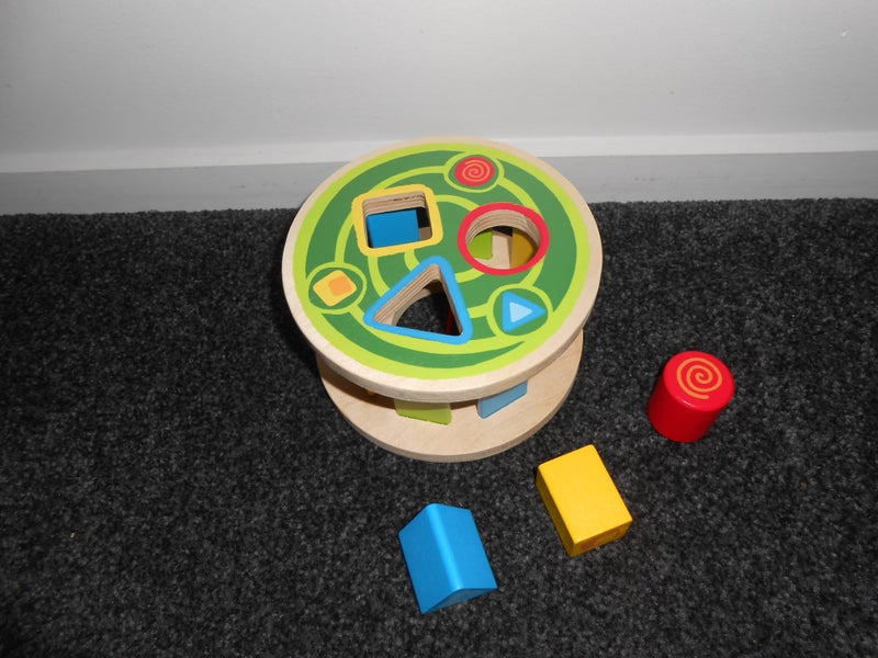 Wooden shape sorter set Carousel 2