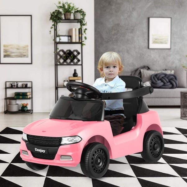 Ride on Walker Car CH9958 Pink Carousel 2