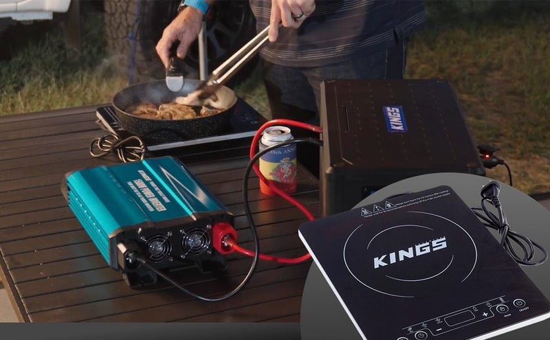 Kings Portable Induction Cooker | 2000W Cooking Power| Adjustable Power Setting Carousel 7