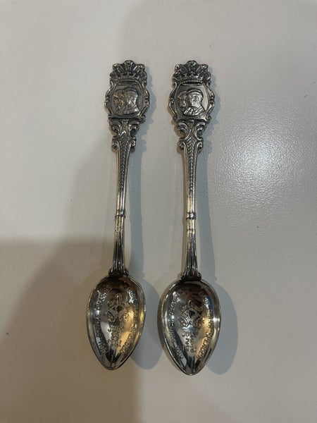 Vintage Charles and Diana 1st Wedding Anniversary Spoon Carousel 1