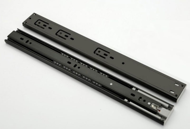 Push to open Ball Bearing Drawer Runners, 400mm, Load 45kg Handle Free Carousel 1