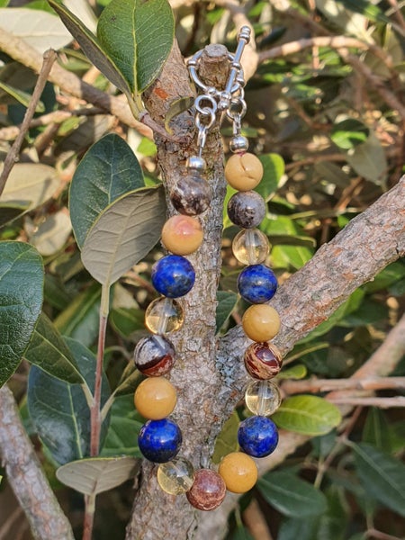 TRUST, STRENGTH, HAPPINESS CRYSTAL HEALING BRACELET #Reiki Infused# Carousel 3