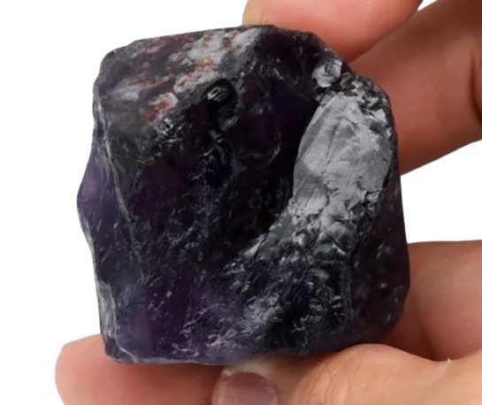 302.09CT UNHEATED JUMBO 100% NATURAL PURPLE ROUGH AMETHYST Carousel 2