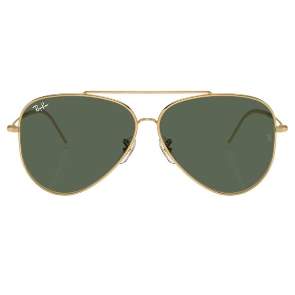 Ray-Ban Aviator Reverse RBR0101S 001/VR Gold Frame, Green Lens Carousel 2