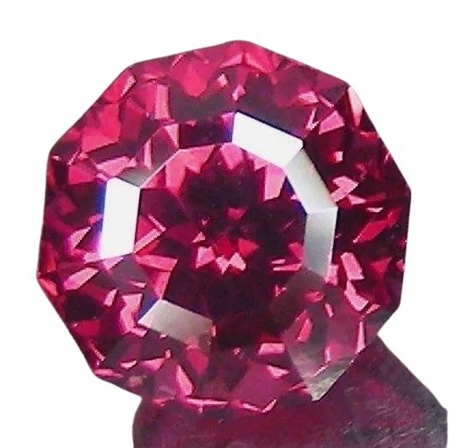 2.02CT SPLENDID CUSTOM CUT 100% NATURAL RASPBERRY PINK GARNET Carousel 1