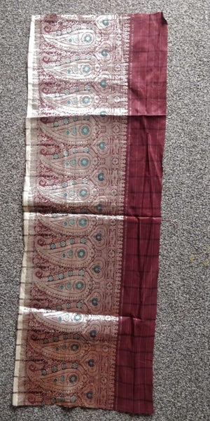 Pure silk borders with weaving (for reusable projects) Carousel 2