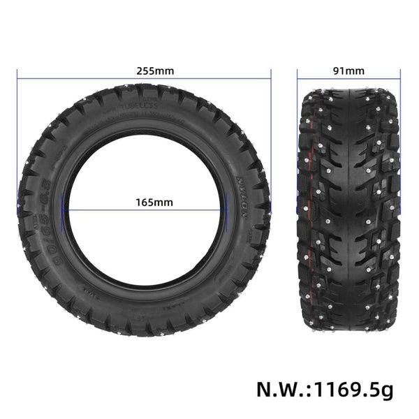 Ulip 90/65-6.5 Snow Off-Road Vacuum Tyre (with anti slip screws) Carousel 6