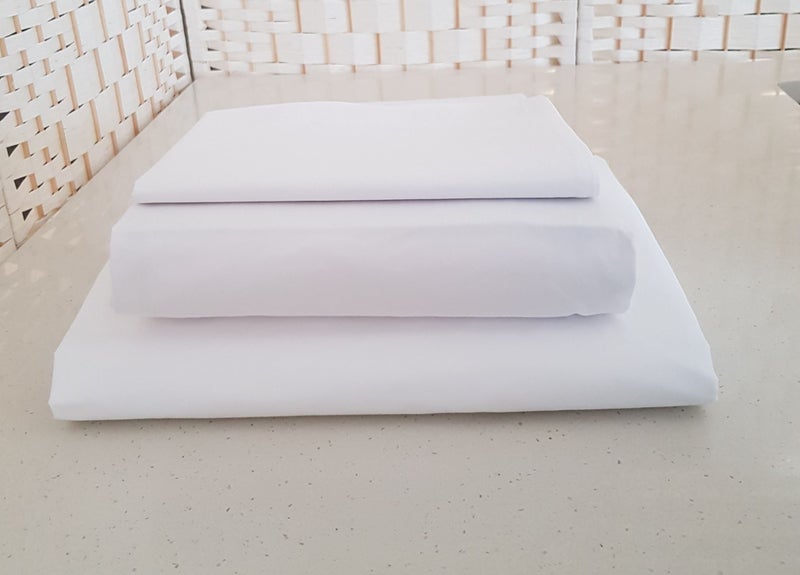 SHEET SET SINGLE - EXTREME LUXURY- SUPER HEAVY PERCALE - 5 STAR HOTEL QUALITY Carousel 1