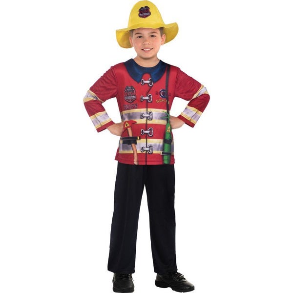 Costume - Sustainable Fireman (3-4 yrs) Carousel 1