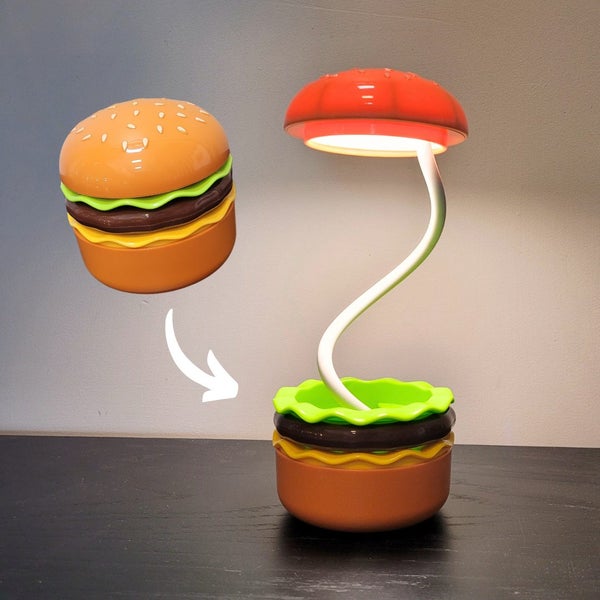 Windmill Kids - Hamburger Lamp with Pencil Sharpener -Clearance Carousel 1
