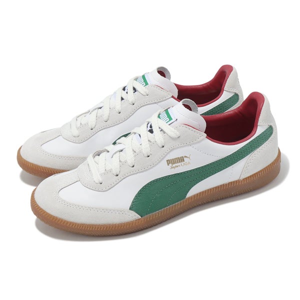 Puma Liga OG Retro Ivory Green Red Gum Men Unisex Casual Shoes 356999-22 Carousel 16