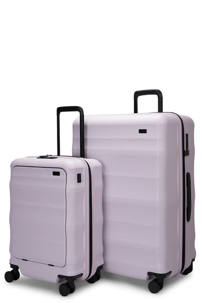 Explorer Luna-Air 55cm Front Access & 74cm Hardside Luggage Set Lilac Carousel 1