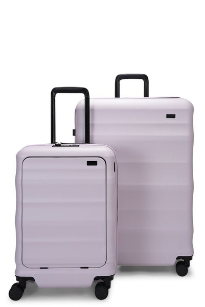 Explorer Luna-Air 55cm Front Access & 74cm Hardside Luggage Set Lilac Carousel 2