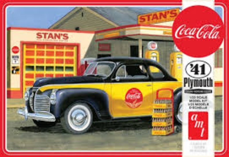 Plastic Kitset - 1/25 '41 Plymouth Coupe Coca Carousel 1