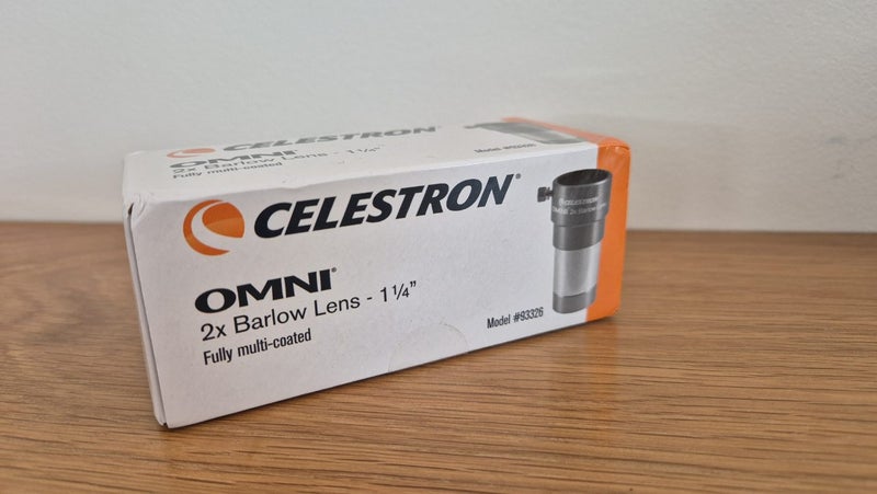 Celestron 1.25” – Omni 2x Barlow Lens Carousel 2