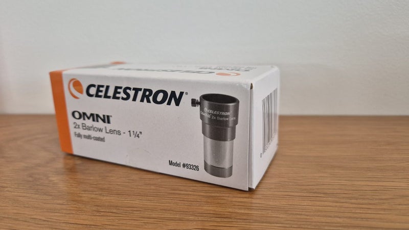 Celestron 1.25” – Omni 2x Barlow Lens Carousel 7